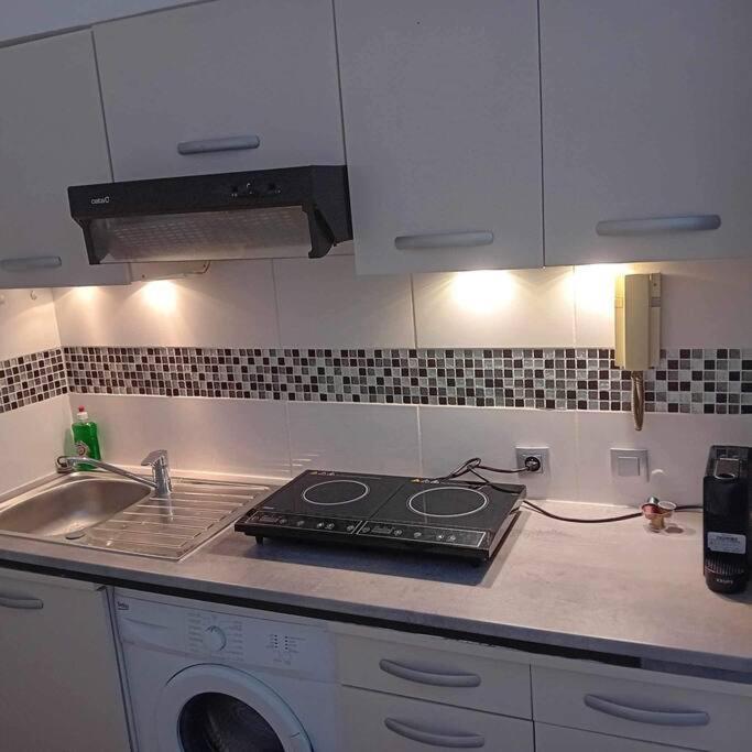קאן סור מר Studio Cosy Terrasse Front Mer מראה חיצוני תמונה