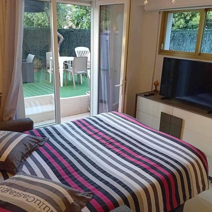 קאן סור מר Studio Cosy Terrasse Front Mer מראה חיצוני תמונה