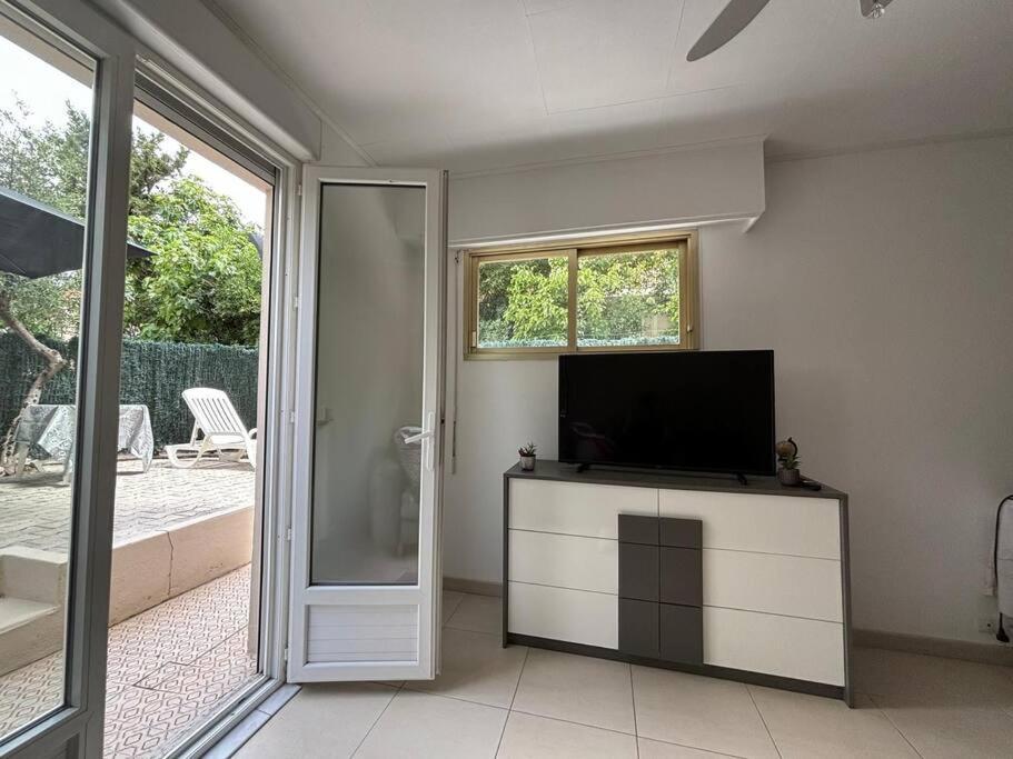 קאן סור מר Studio Cosy Terrasse Front Mer מראה חיצוני תמונה