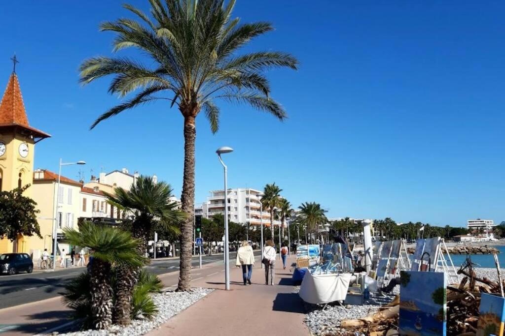 קאן סור מר Studio Cosy Terrasse Front Mer מראה חיצוני תמונה