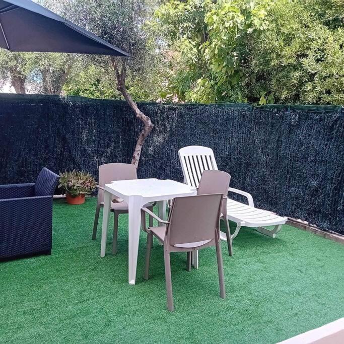 קאן סור מר Studio Cosy Terrasse Front Mer מראה חיצוני תמונה